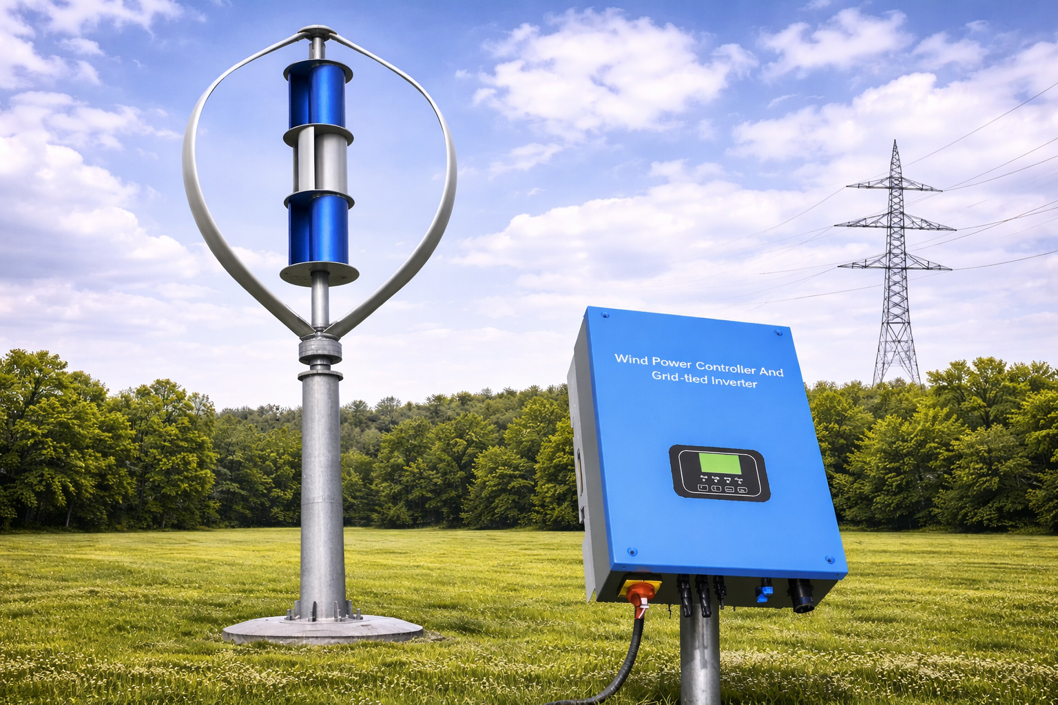 K7-15000 Vertical Wind Turbine